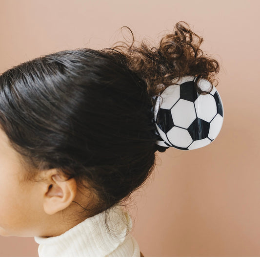 Soccer Claw Clip