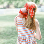Red Classic Bow