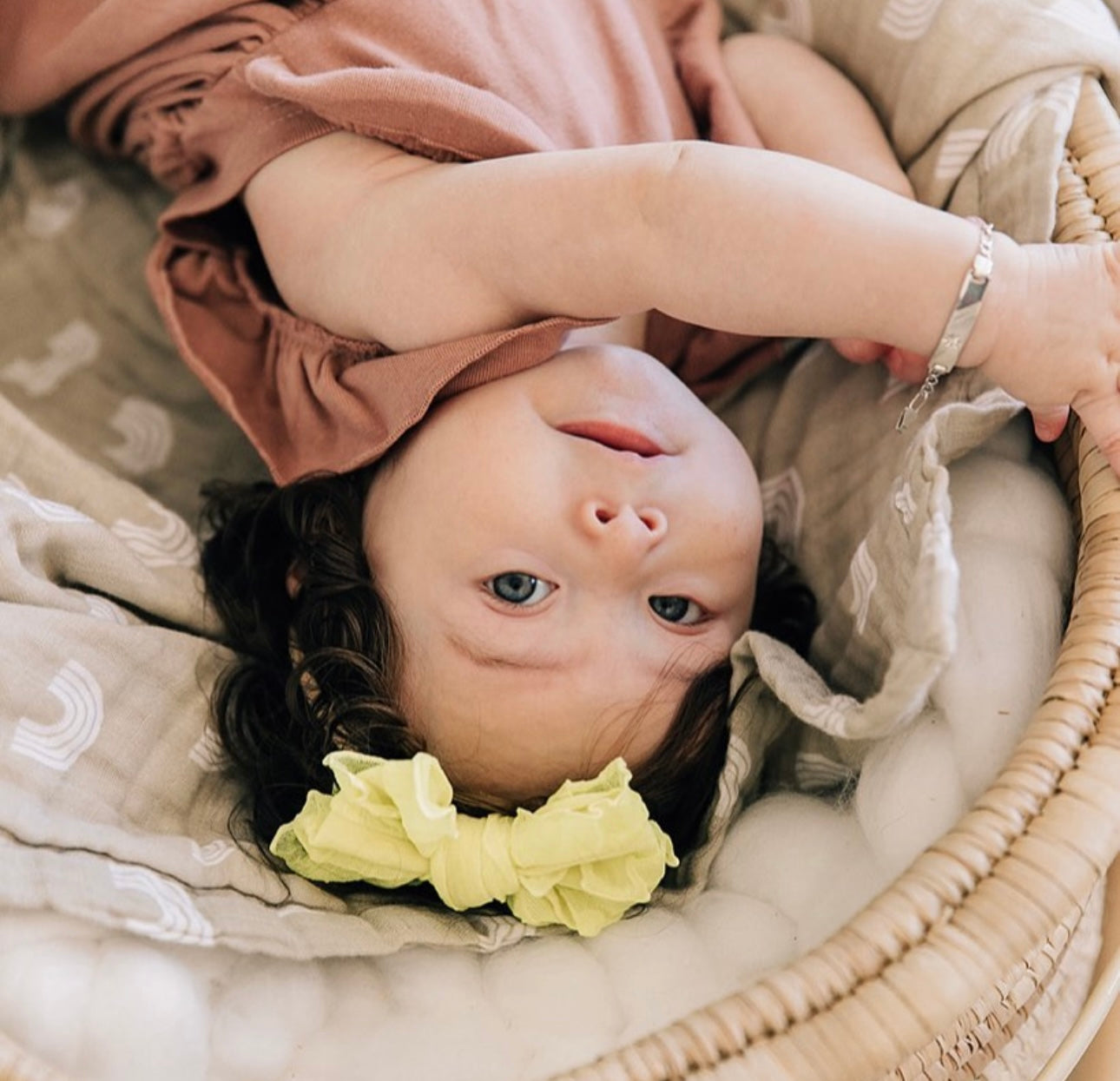 Yellow Vintage Bow