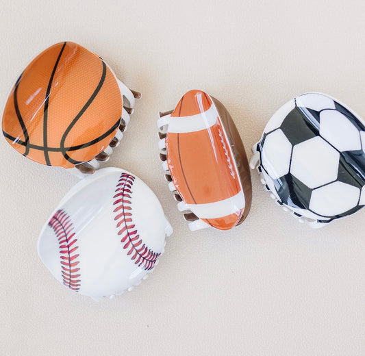Baseball Claw Clip