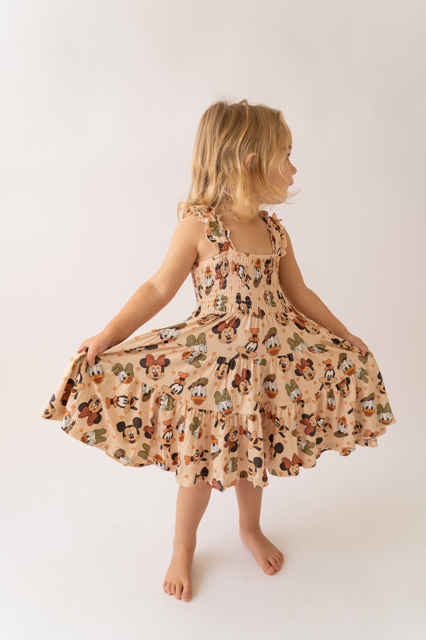 Mick & Friends Shirred Dress