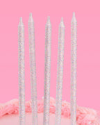 Shimmer Candles - iridescent glitter candles