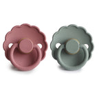 FRIGG Daisy Natural Rubber Pacifier 2-Pack