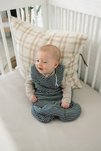 Navy Stripe Bamboo Sleep Sack