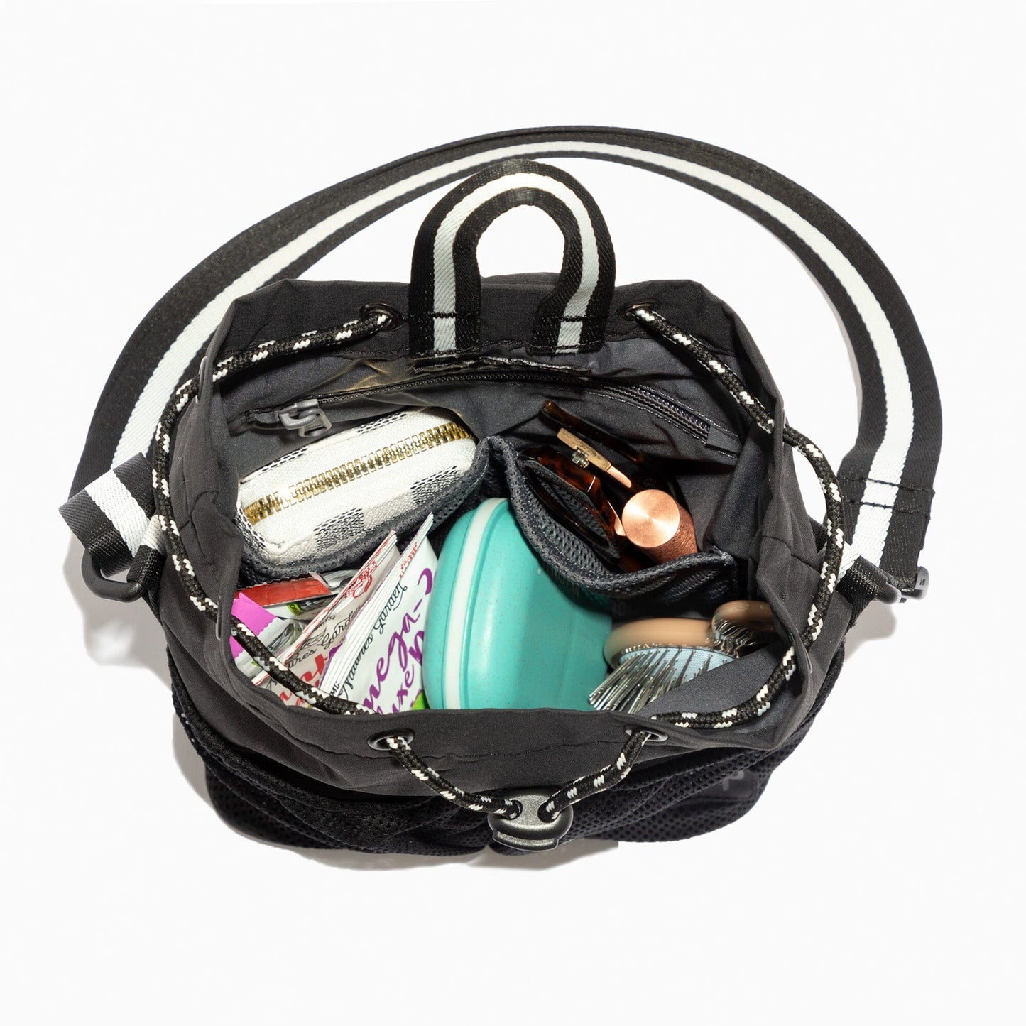 Cherry Motion Bucket Crossbody