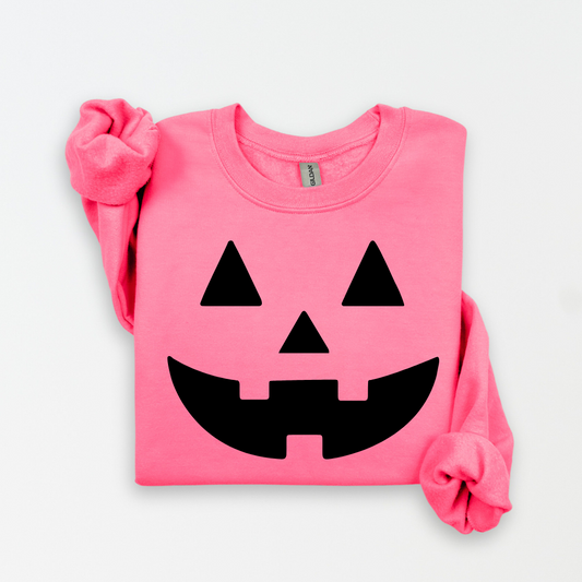 Jack-o-Lantern Girly Pullover - Womens