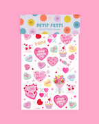 Be Mine Tats - 60 foil temporary tattoos