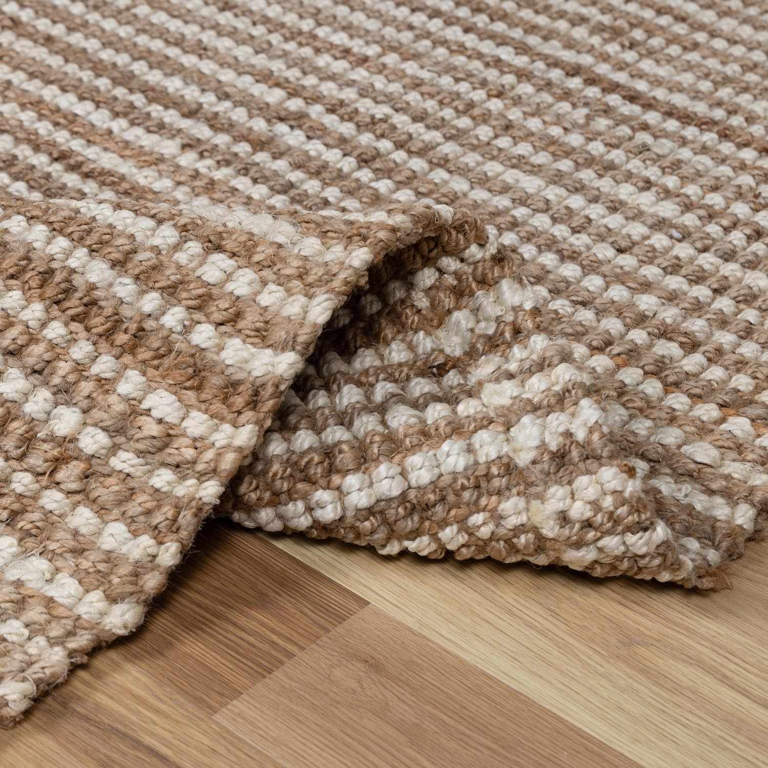 Ambel Camel Jute Rug