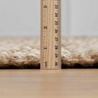 Ambel Camel Jute Rug