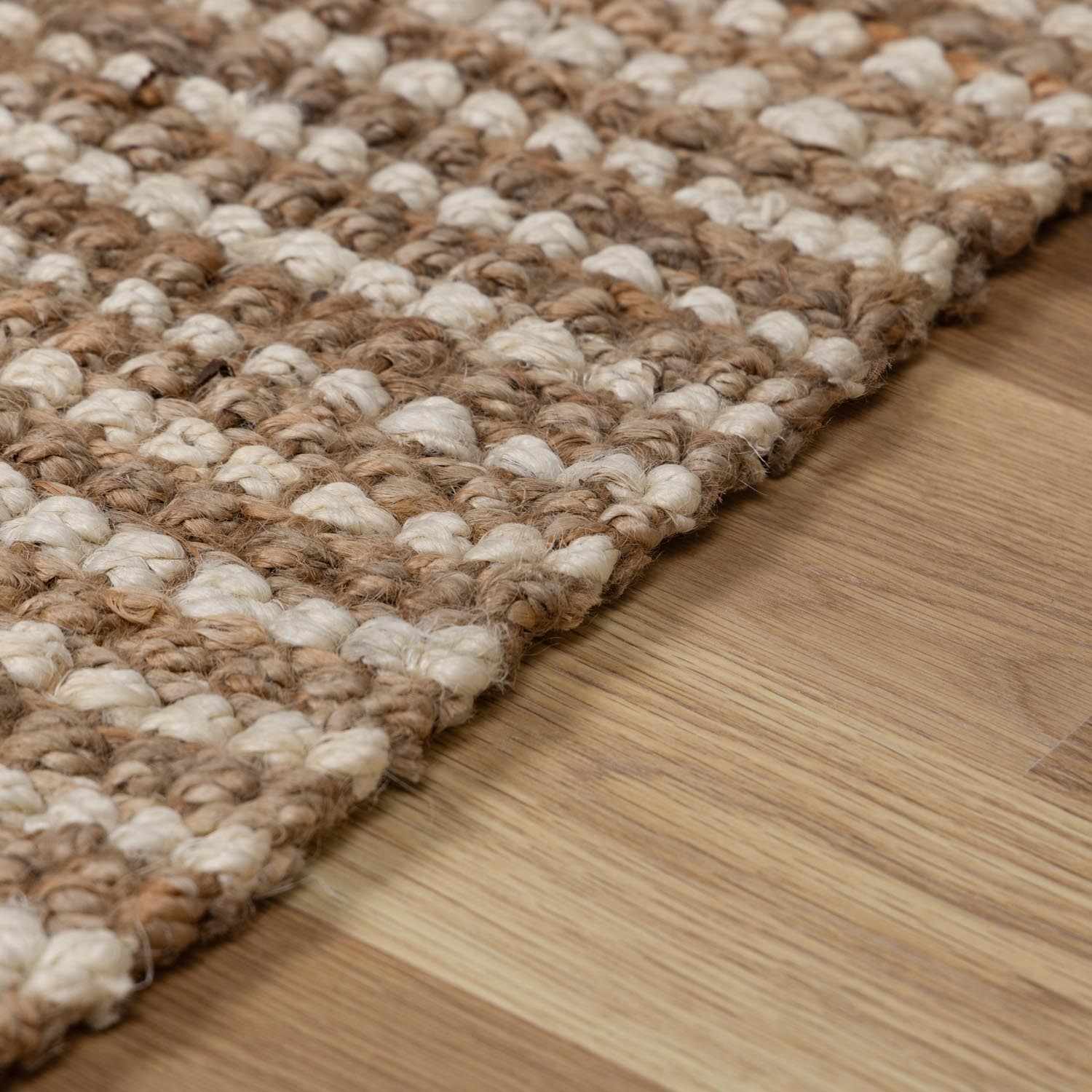 Ambel Camel Jute Rug