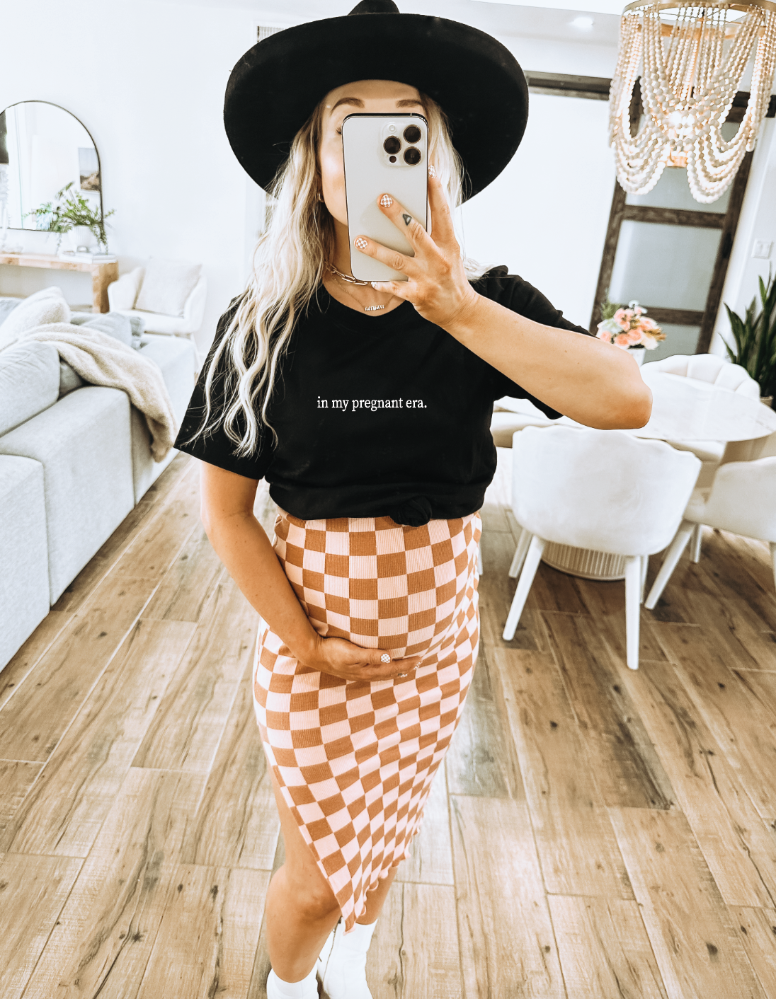 In my pregnant era tee