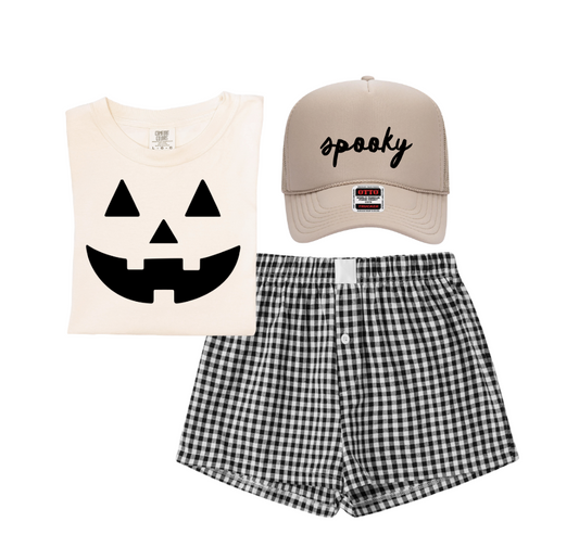 Neutral Jack-o-Lantern Tee