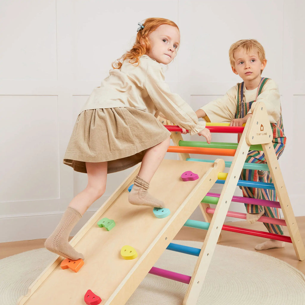 7-in-1 Rainbow Climbing Set
