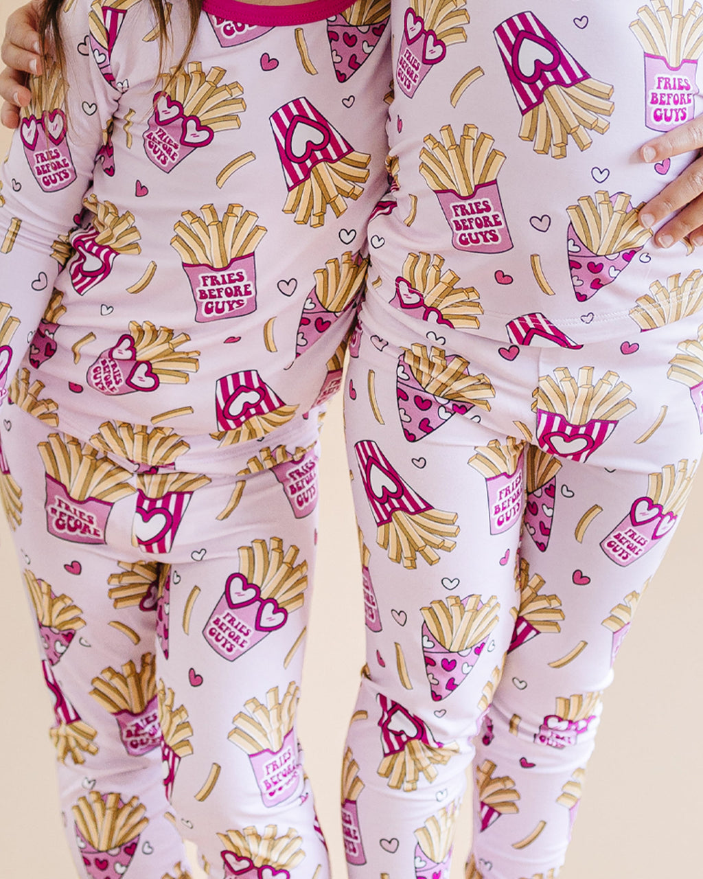 Fries Before Guys Bamboo Two Piece Set