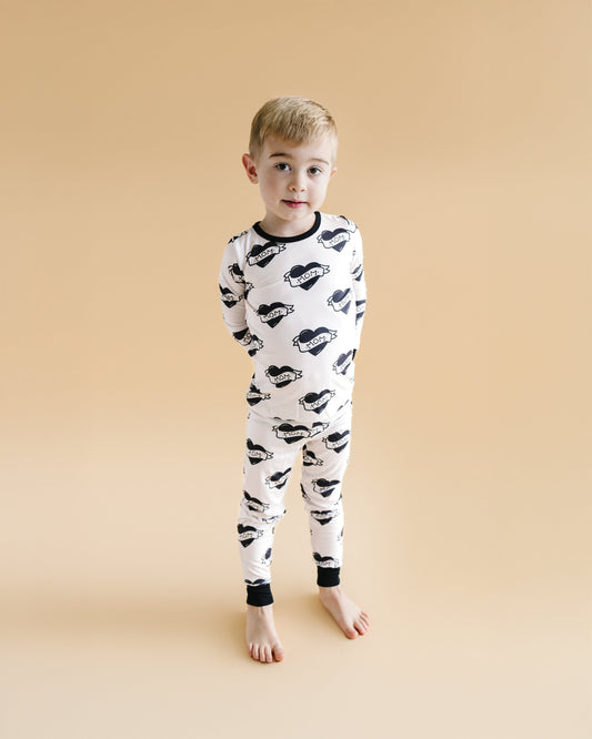 Mom Tattoo Bamboo Two Piece Set