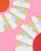 Rainbow Napkins - 25 foil napkins
