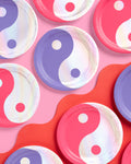 Yin Yang Plates - 24 paper plates