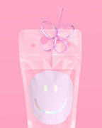 Smiley Sippers - 16 pouches + straws