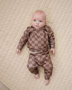 Jogger Set | Espresso Checkered