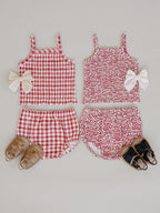 Tulip Ruched Bloomer Set