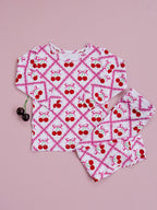 Bamboo Two Piece Set | Cherry Bow