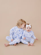 Jogger Set | Blue Flowers