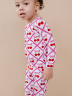 Bamboo Two Piece Set | Cherry Bow