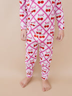 Bamboo Two Piece Set | Cherry Bow