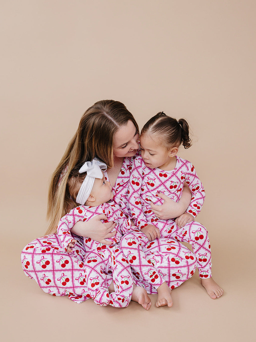 Bamboo Two Piece Set | Cherry Bow