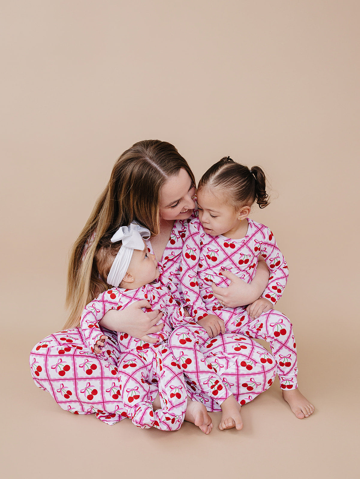 Bamboo Two Piece Set | Cherry Bow