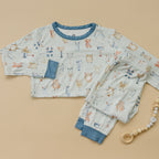 M is for Monsters 2pc Bamboo Pajamas