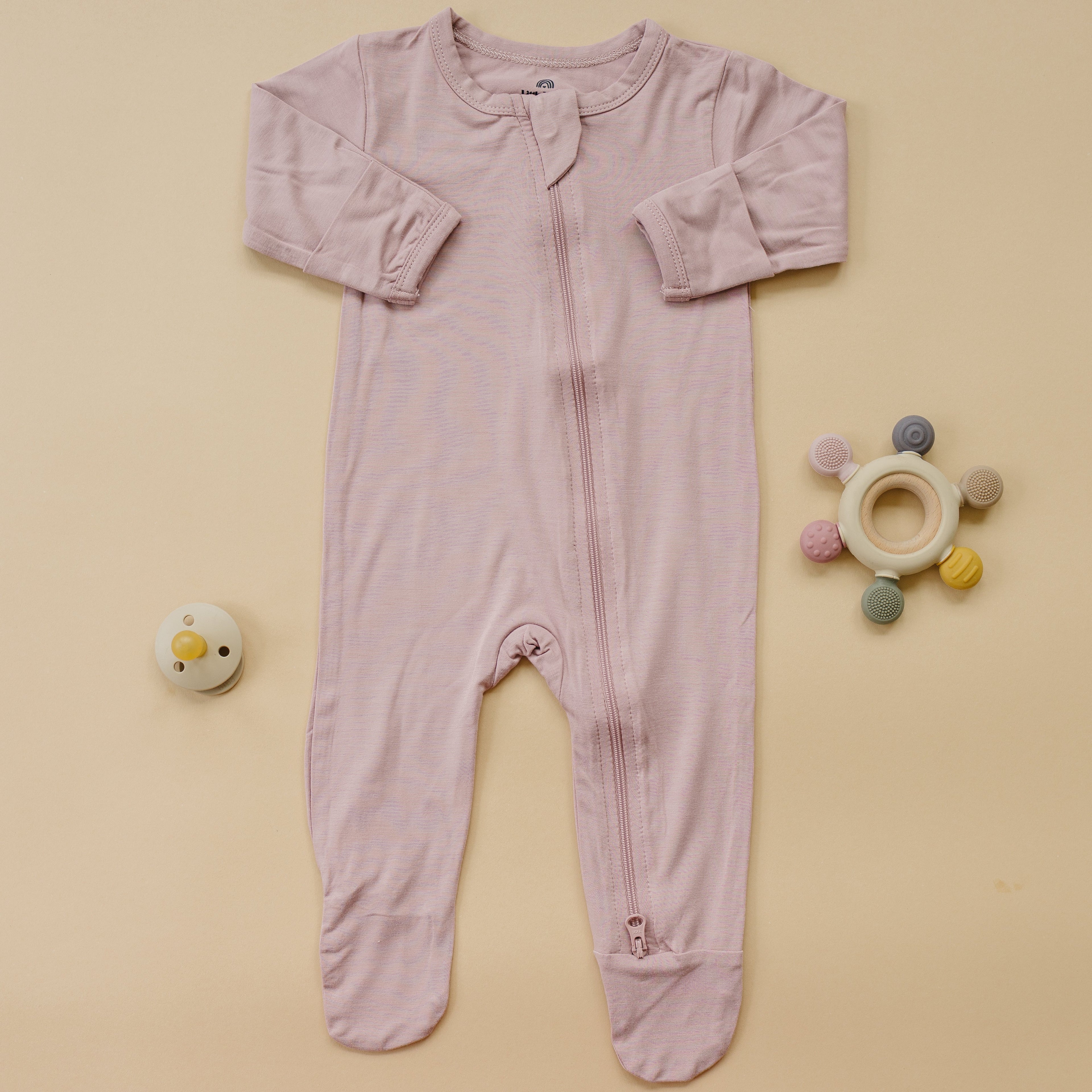 Footed Bamboo Zippy Romper