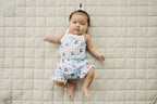 Gingham Cherry Shorts Set