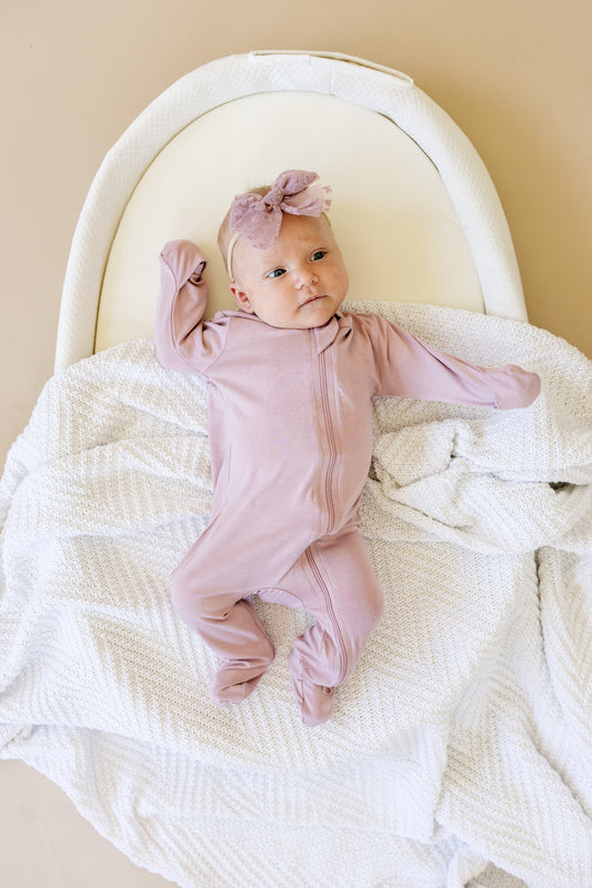 Footed Bamboo Zippy Romper