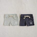 Slate Pocket Cotton Shorts