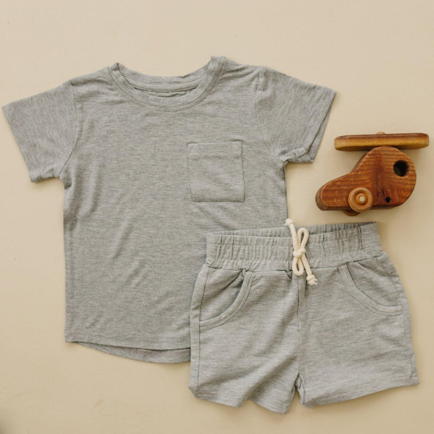 Terry Drawstring Shorts