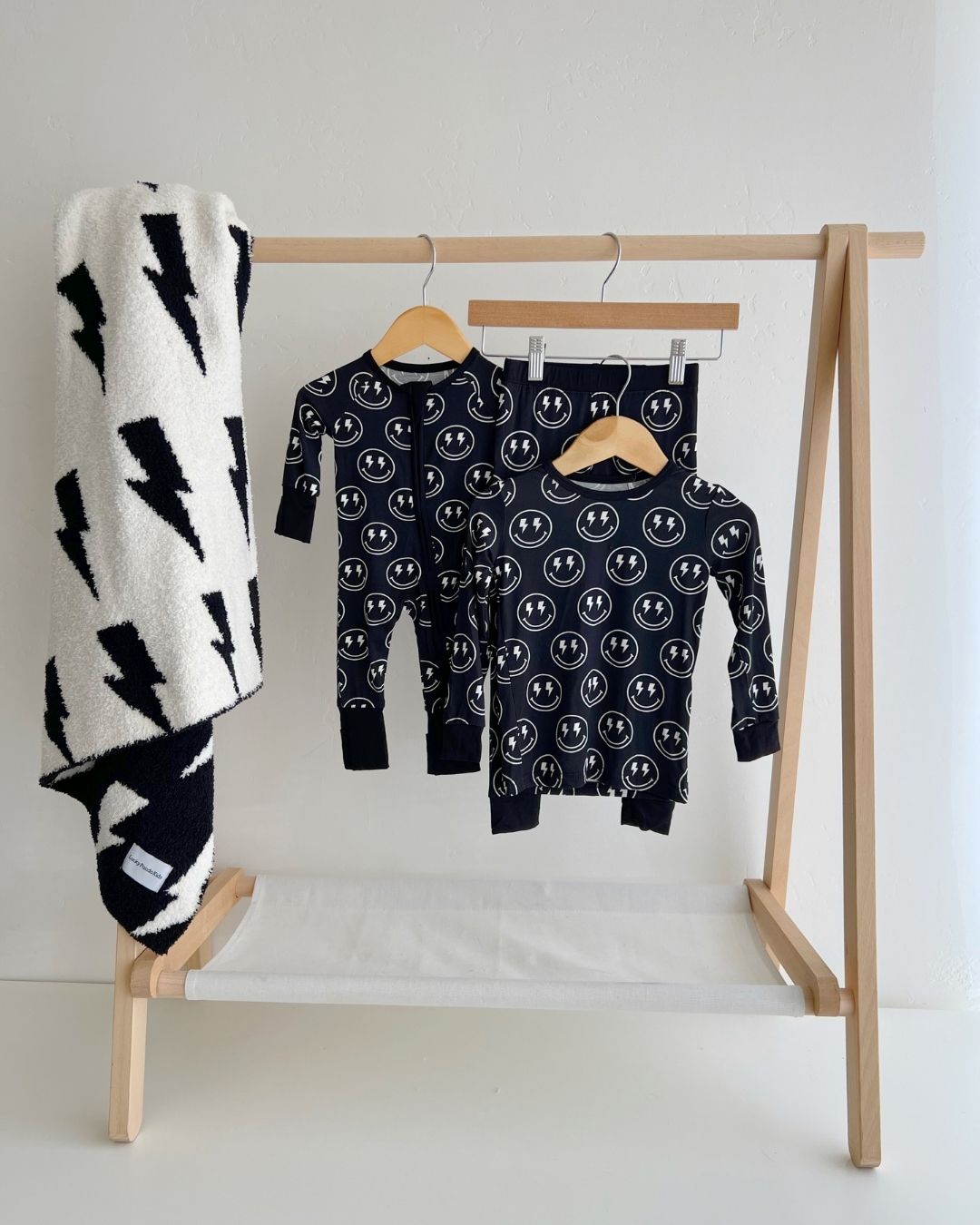 Zip Romper | Electric Smiley