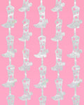 Hoedown Curtain - iridescent foil curtain