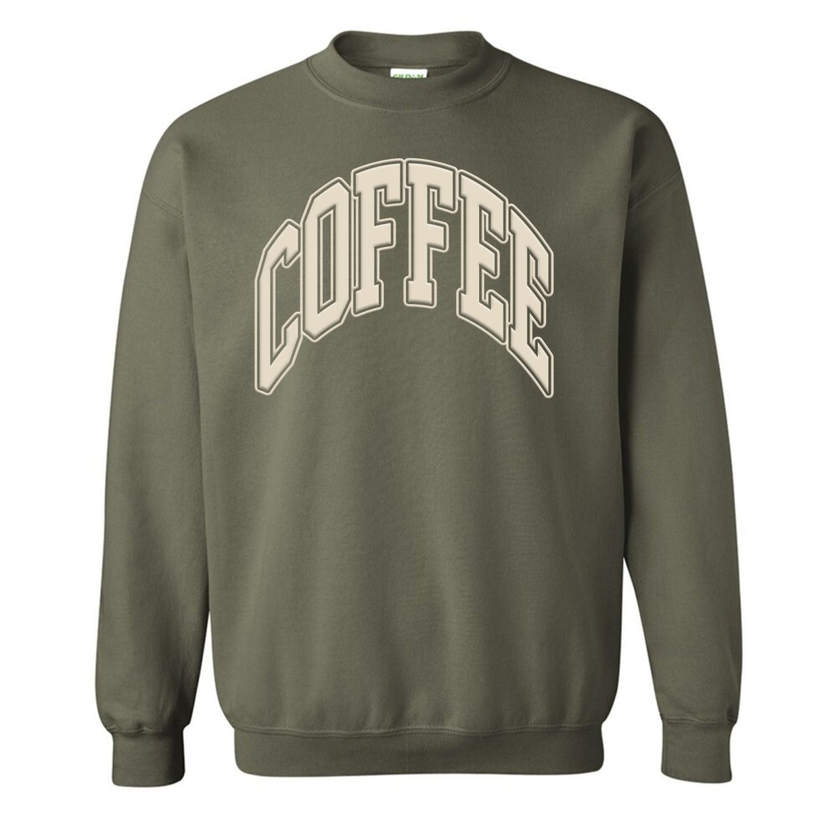 Coffee PUFF Crewneck Sweatshirt