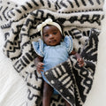 DOUBLE-LAYER BAMBONI® RECEIVING BLANKETS