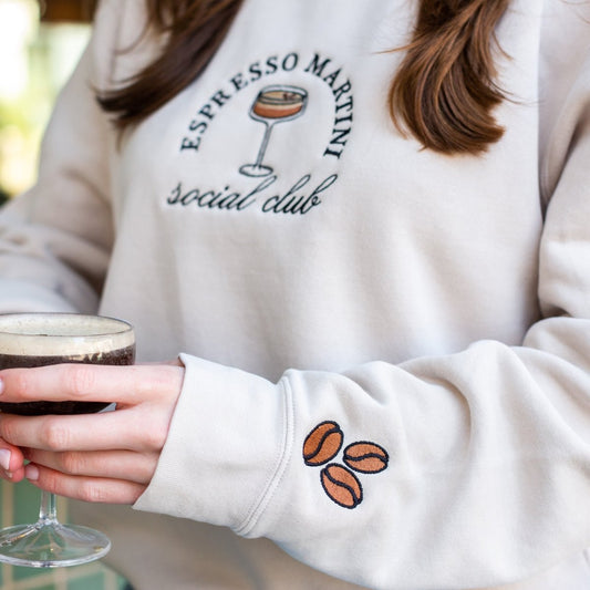Espresso Martini Social Club Crewneck Sweatshirt