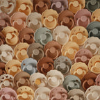 FRIGG Moon Natural Rubber Pacifier 2-Pack