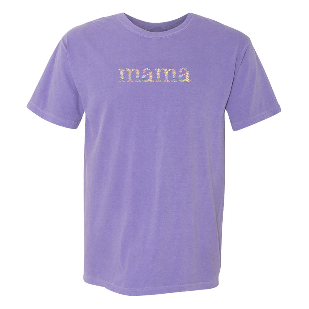 Floral Mama Comfort Colors T-Shirt