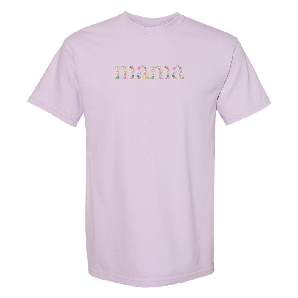 Floral Mama Comfort Colors T-Shirt