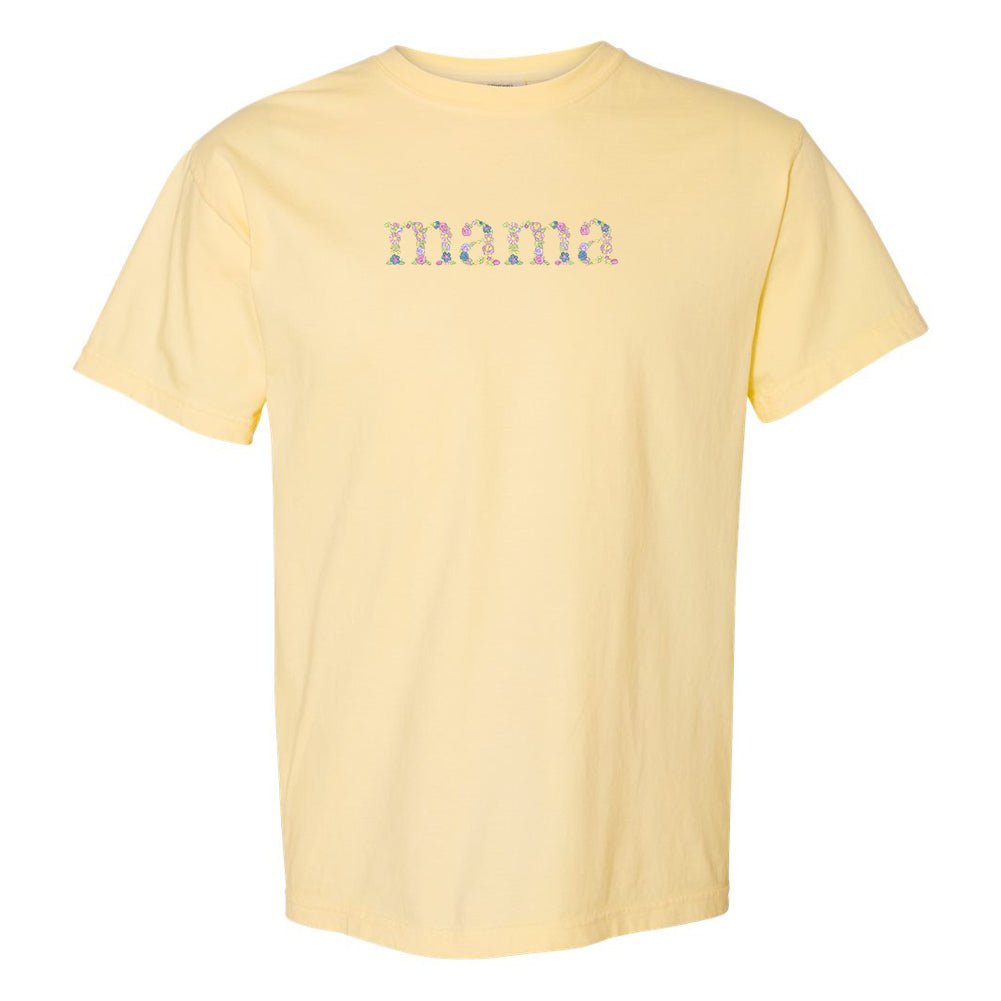 Floral Mama Comfort Colors T-Shirt