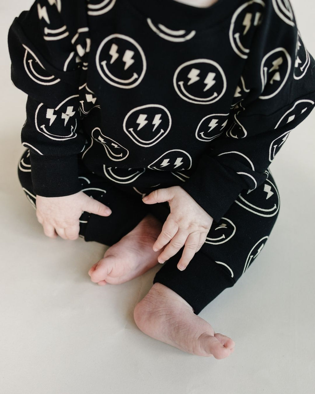 Electric Smiley Jogger Set