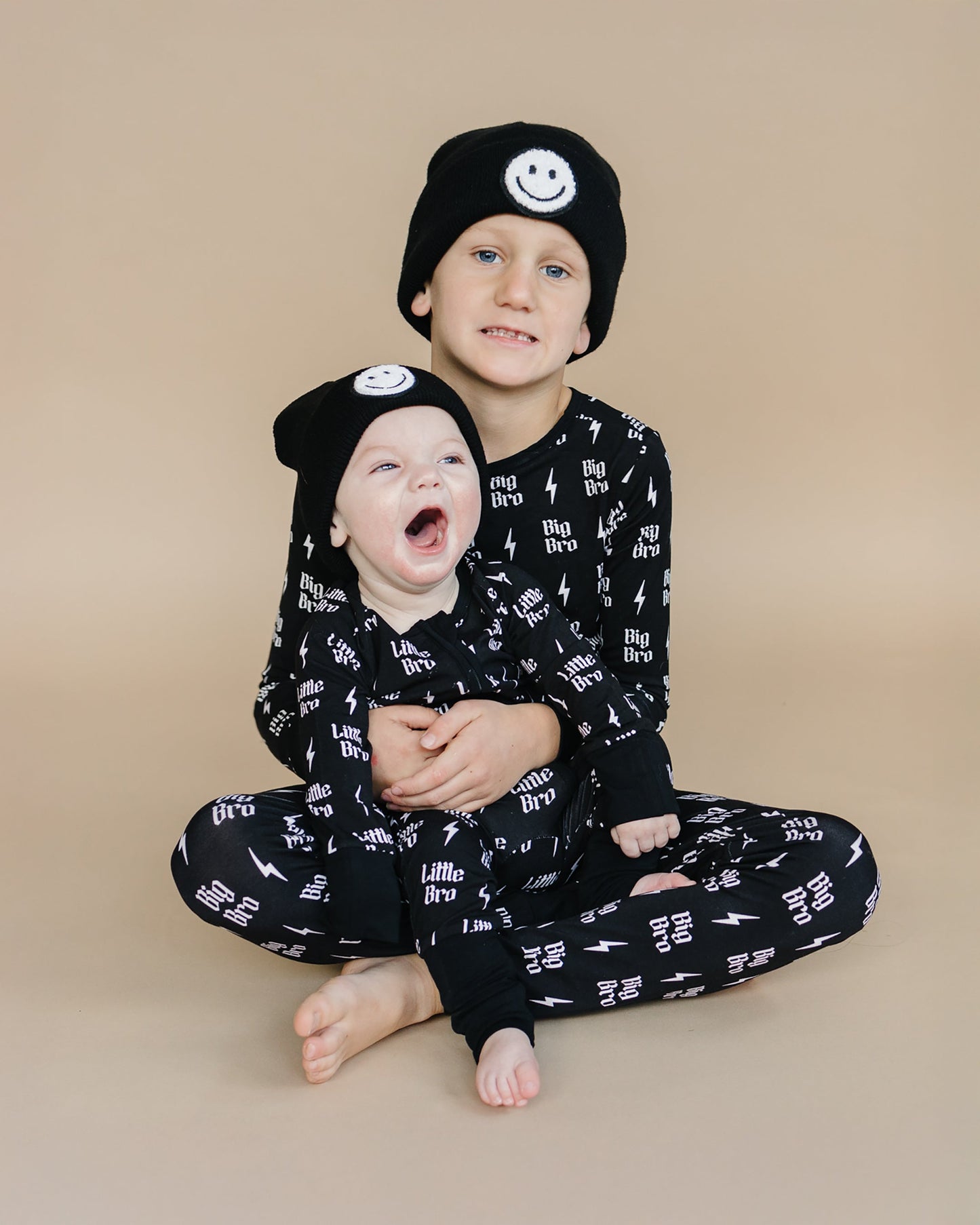 Little Bro Bamboo Zip Romper