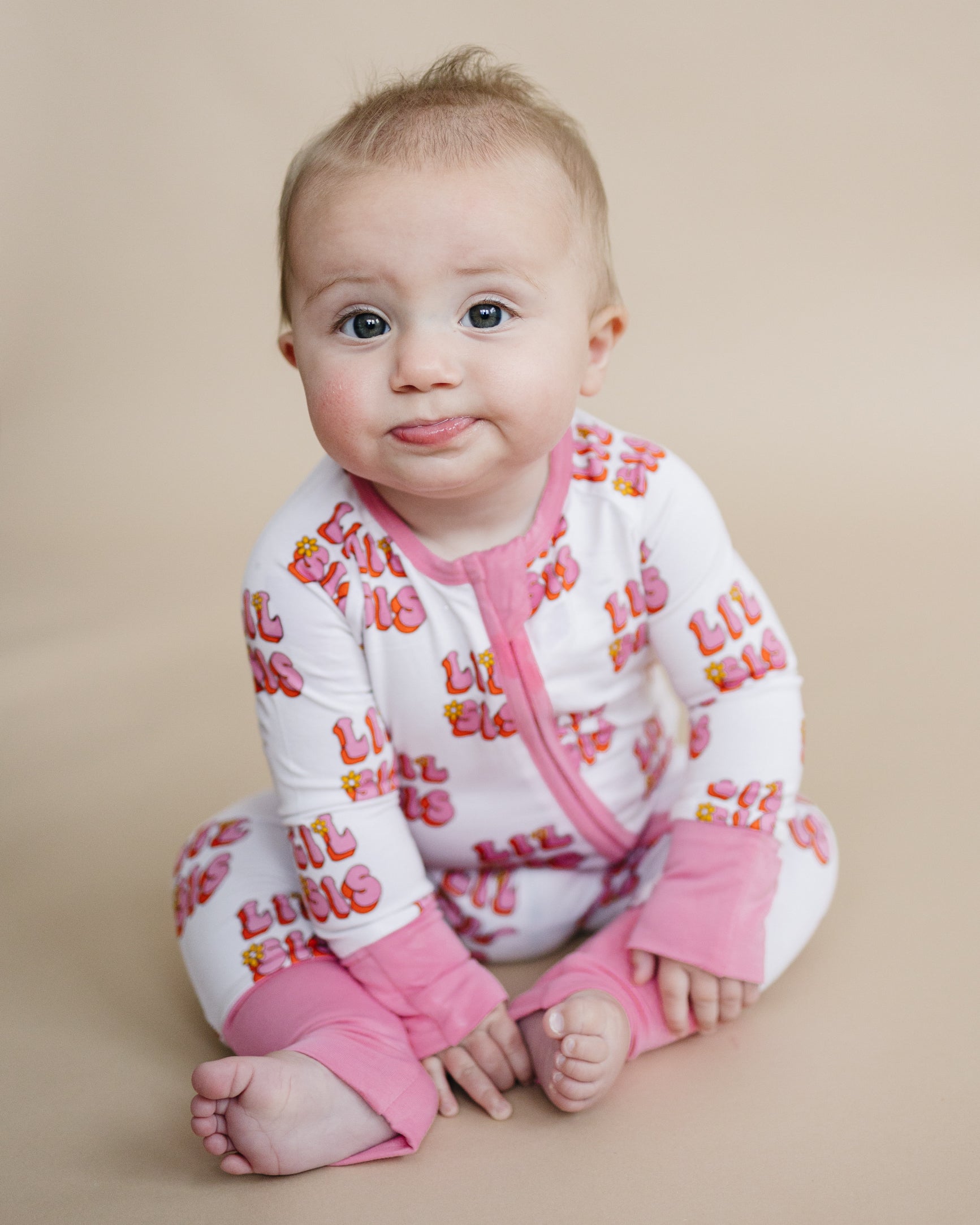 Lil Sis Bamboo Zip Romper