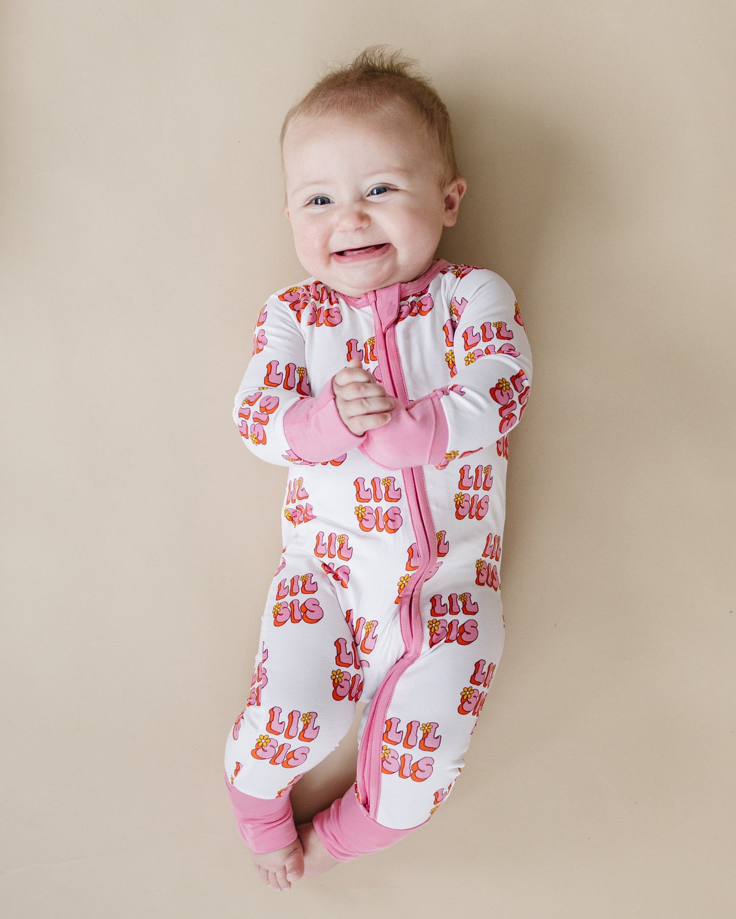 Lil Sis Bamboo Zip Romper