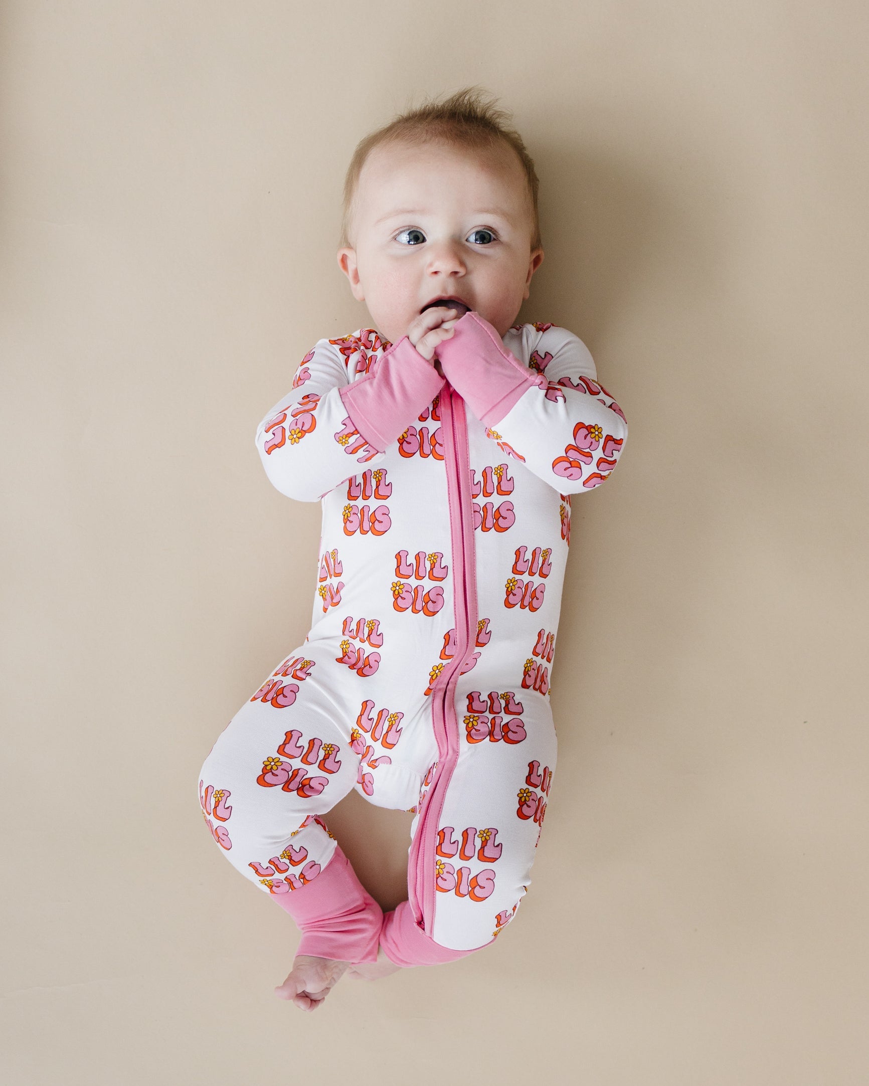 Lil Sis Bamboo Zip Romper